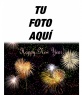 postal navideña que nos felicita el año nuevo en inglés