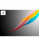 pinturas de colores con fondo gris, fondo para twitter personalizable con foto.
