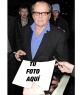 En esta fotomontaje pedirán a un famoso actor de Hollywood que firme tu fotografía