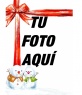 Montaje fotográfico en que tu fotografía aparece con una bonita cinta roja