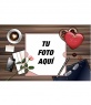 Postal de carta de amor para poner tu foto