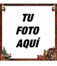 Marco para fotos Victorian Christmas, especial para enviar por Navidad con la foto