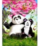 Disfraz de oso panda. Foto montaje para poner tu foto en un oso