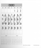 Plantilla calendario 2010, mes de Enero