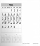 Plantilla calendario 2010, mes de Abril