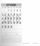 Plantilla calendario 2010, mes de Septiembre