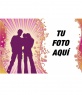Postal, amor en familia para personalizar con tu foto