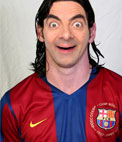 Fotomontaje de Lionel Messi del F
