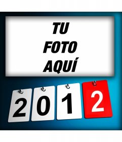 Postal para poner tu foto con los carteles del año 2012