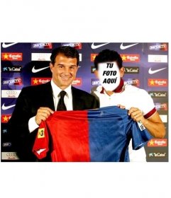 Fotomontaje del futbolista Dani Alves en el que podrás poner tu cara.