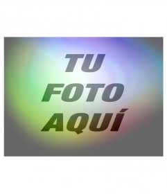 Filtro para fotos de luces de colores rojo, lila azul y amarillo.