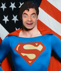 Fotomontaje para poner cara a Superman, el hombre de acero, con su ropa de héroe