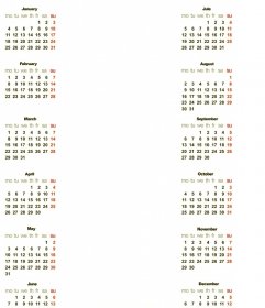 Calendario 2010 en el que incluir la fotografía de tu elección(en inglés)