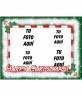Tarjeta de Navidad para hacer con tus fotos preferidas(4) con el texto HAPPY