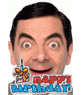 Sube tu fotografía y con esta plantilla podrás editar tu propia tarjeta de felicitación personalizada. Se trata de una postal de cumpleaños con texto happy birthday animado y un pastel con vela. Para desear un feliz aniversario.