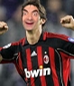 Fotomontaje de Kaka con la camiseta negra y roja del Milán para poner tu cara