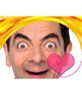Marco para fotos con un corazón
