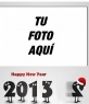 Postal para felicitar el nuevo año 2013
