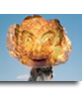 Montaje fotográfico con una explosión nuclear, en que tu fotografía aparece en