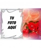 Rosas y perlas, postal para San Valentín