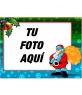 Postal de navidad de Santa Claus