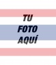 Plantilla para fotomontaje que pinta una cara o foto en transparencia con la bandera