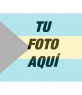 Plantilla para fotomontaje que pinta una cara o foto en transparencia con la bandera