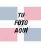 Fotomontaje para pintar una cara o foto con la bandera de The Dominican Republic,
