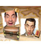 marco para fotos de cofre del tesoro con un mapa de fondo