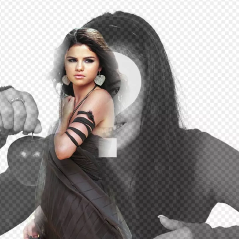 Foto montaje online para estar junto a Selena Gomez. ..