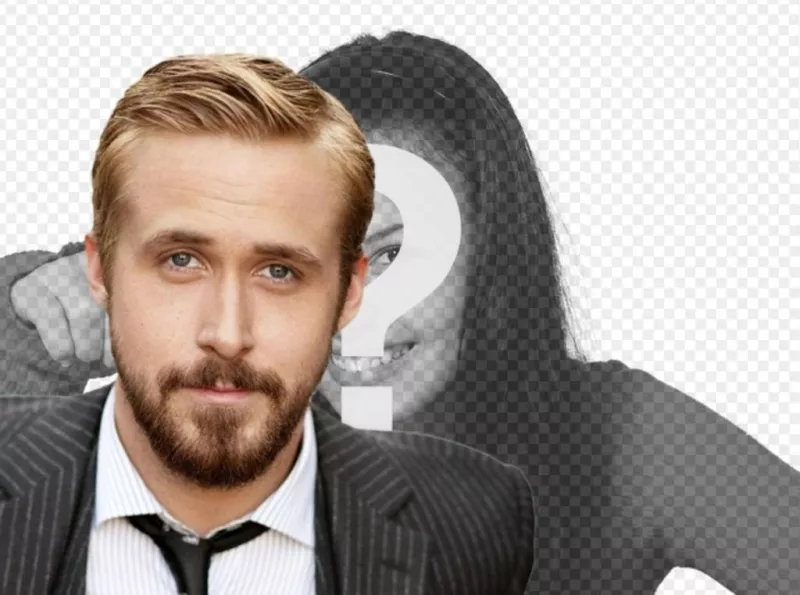 Fotomontaje con Ryan Gosling con barba...