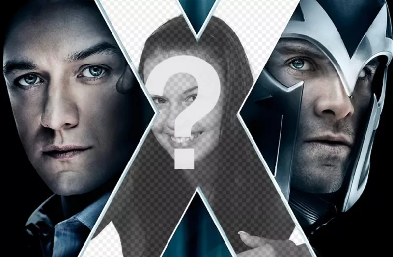 Poster de X-Men con tu foto ..