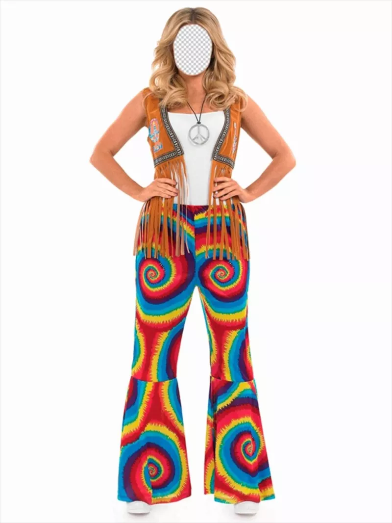 Fotomontaje online para poner tu cara en una mujer hippie ..