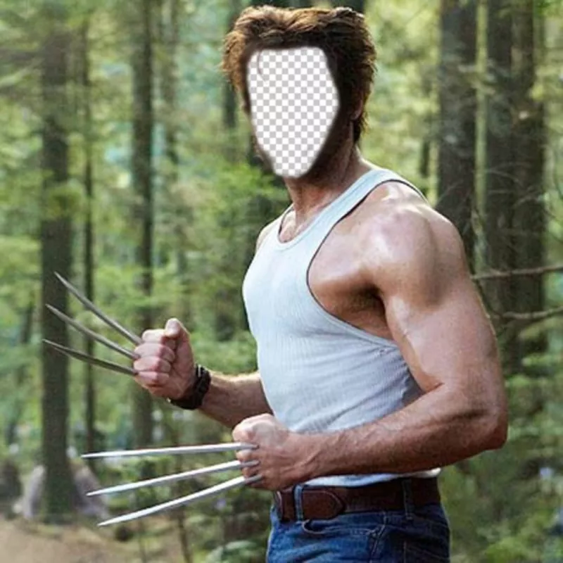 Conviertete en Wolverine de la película X Men con este montaje ..
