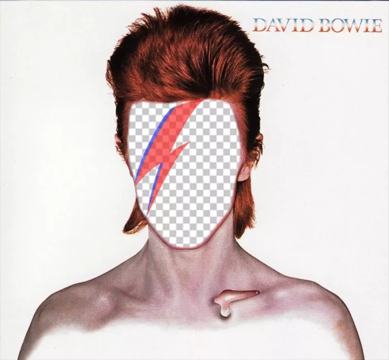 Fotomontaje de la cubierta del CD de David Bowie para editar ..