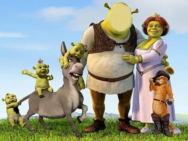 Transfórmate en Shrek colocando tu cara en su cuerpo online ..
