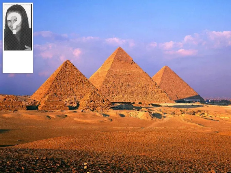 Fondo personalizable con tu foto para twitter de las pirámides de..