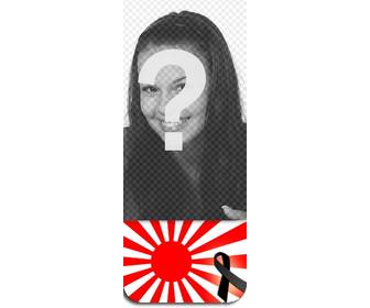 crea foto perfil facebook demuestra solidaridad pueblo japon