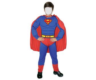 fotomontaje gratis disfrazar hijo superman