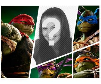 fotomontaje nuevas tortugas ninja
