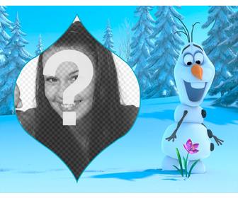 collage olaf frozen