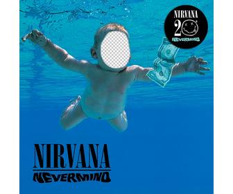 fotomontaje portada cd nirvana editar