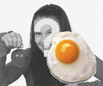 pegatina un huevo frito poner imagenes necesidad descargarte programa