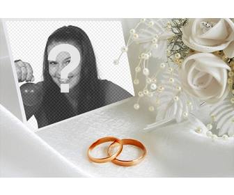 fotomontaje anillos boda subir foto