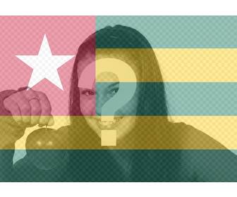 edita foto perfil filtro bandera togo