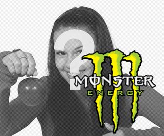 logo marca monster energy puedes pegar imagenes