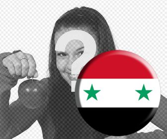 chapa pegar fotos bandera siria gratis