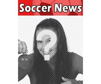 fotografia portada revista inglesa tematica futbolistica llamada soccer news
