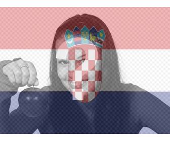 collage fotos mezclar bandera croacia foto subas