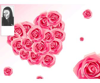 fondo twitter podras poner foto lateral un fondo rosas forma corazon